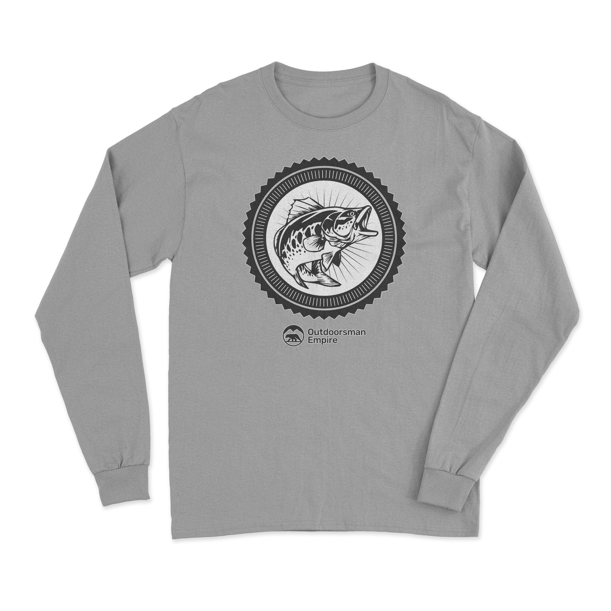 Fishing Vintage Men Long Sleeve Shirt