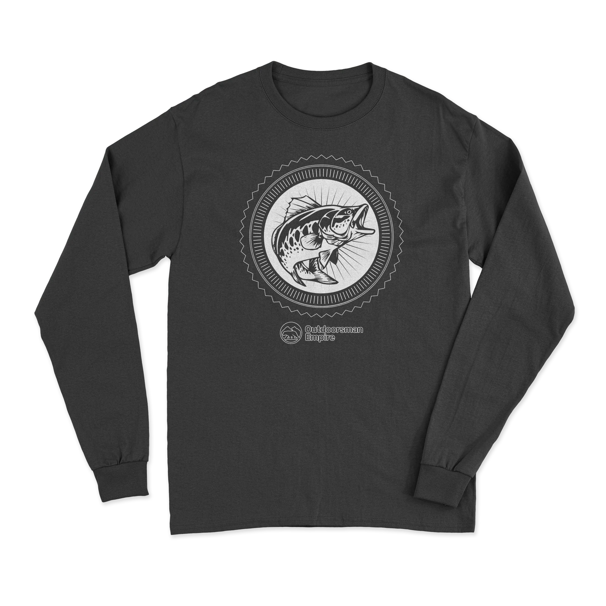 Fishing Vintage Men Long Sleeve Shirt